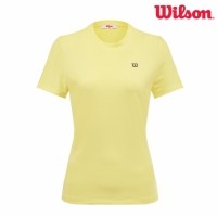 윌슨 여성 라운드 반팔티셔츠 5352 옐로우 단체복