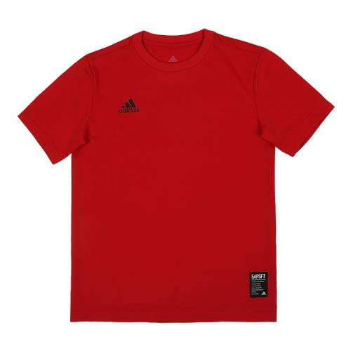 [ADIDAS] CX2240 KIDS 5T LOGO T 키즈 로고 티셔츠 (레드)[빨강]